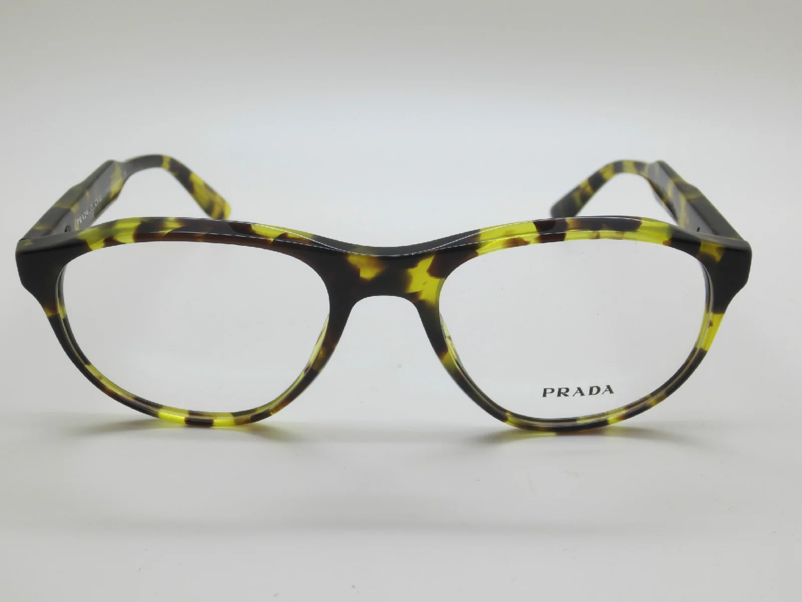 NEW Authentic PRADA JOURNAL VPR 12S-F UBL-1O1 Tokyo Tortoise Eyeglasses 52mm