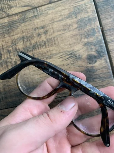 Prada Journal Eyeglasses Frame V 2AU-101 Tortoise used see photos 50-19 G11 3