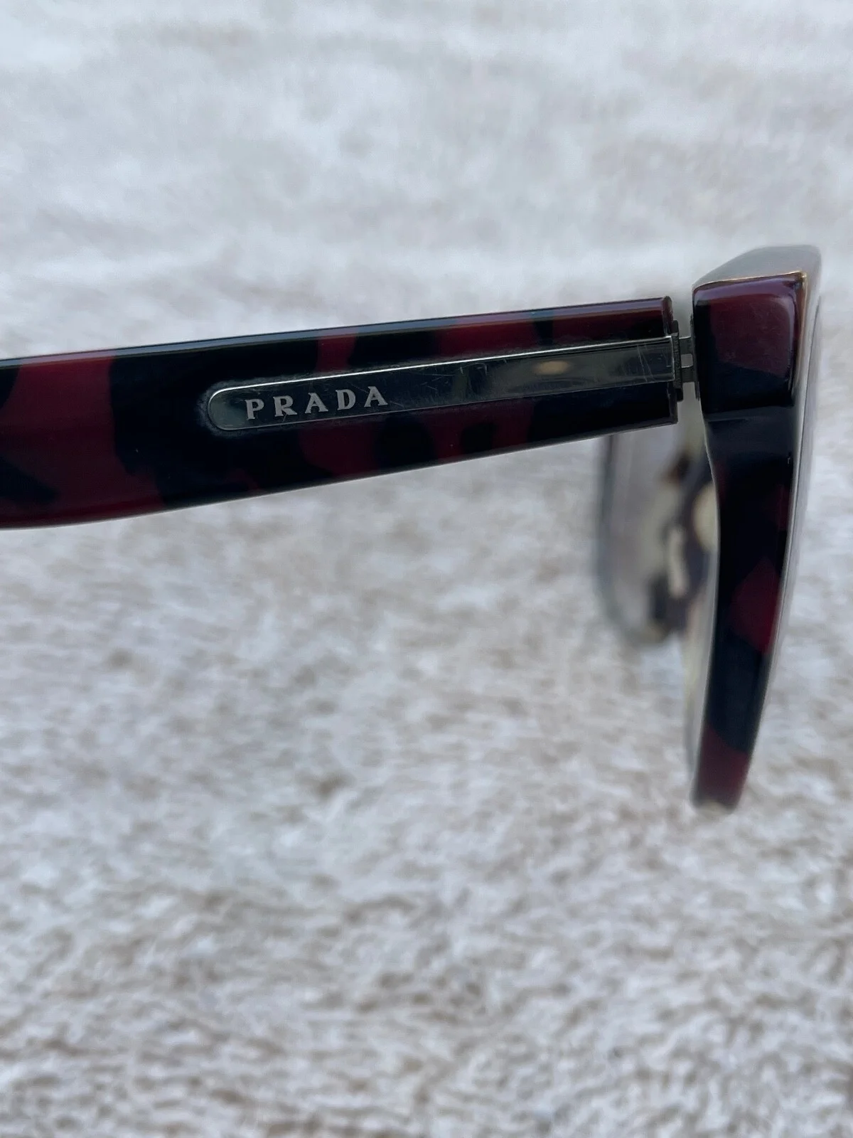Prada Journal U6K-1O1 140 Eyeglasses Frame with case only, Made in Italy! 4