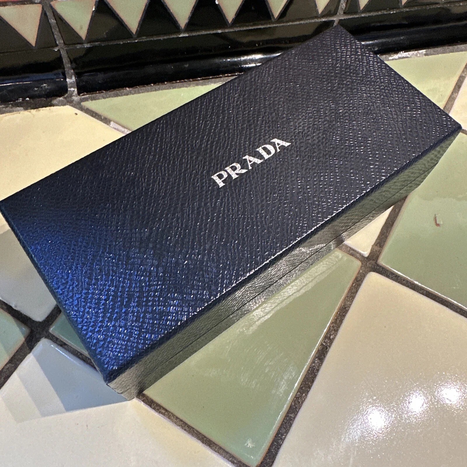 PRADA JOURNAL VPR 55L Eyeglasses Frame, Clear Lens, Hard Case, New In Box 2